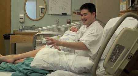 Thomas Beatie, the world's "first pregnant man"