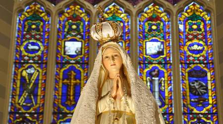 Our Lady of Fatima statue