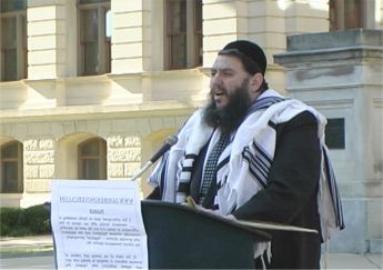 Rabbi Yehuda Levin, spokesman for the Rabbinical Alliance of America