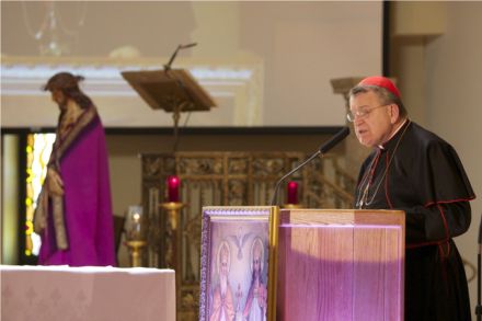 Cardinal Burke at Holy Trinity Apostolate