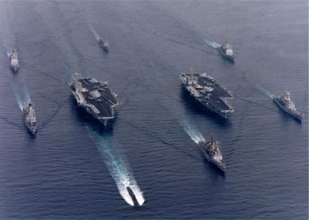 US Military Moves Carriers to the Arabian Sea, Denies Iran Link...