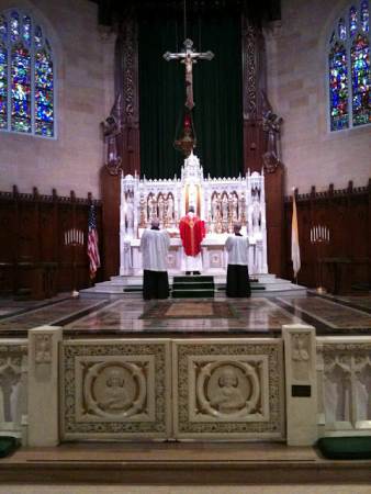 Assumption Grotto high altar