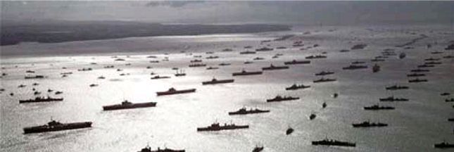 the largest naval armada