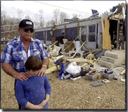 This home could have been saved if crucifixes had been on all the outside doors.