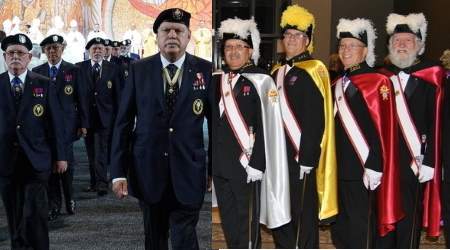 Knights of Columbus uniforms old vs new