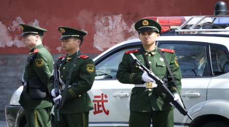 Chinese soldiers