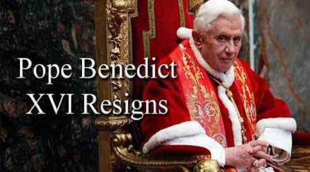 Pope Benedict's "resignation"