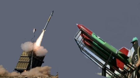 Israel vs Hamas missiles