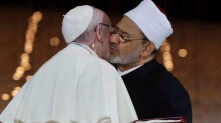 Francis and Al Azhar Grand Imam Sheikh Ahmed al-Tayeb