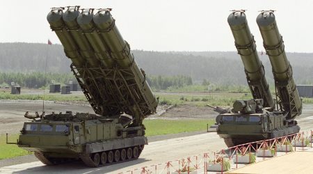 S-300 air defense missiles