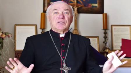 Retired Polish Archbishop Jan Paweł Lenga in a March 21, 2020 interview with wRealu24 Polish Internet TV. 