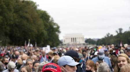 Prayer March at the National Mall, in Washington, D.C.