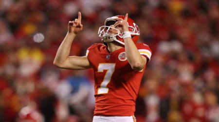 Harrison Butker of the Kansas City Chiefs