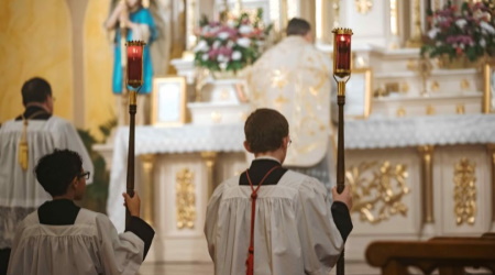 Latin Mass Altar Boys