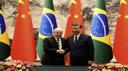 The recent visit to China of Brazilian President Luiz Inácio Lula da Silva (Lula) is an apparent triumph for the Chinese Communist Party in its effort to broaden its influence in Latin America. Chinese President Xi Jinping signaled the significance of Lula's visit by upgrading its bilateral relations with Brazil to a "Global Strategic Relationship." Pictured: Xi and Lula at a signing ceremony in Beijing on April 14, 2023.