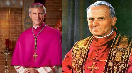 Bishop Joseph Strickland of Tyler, Texas and Pope John Paul II