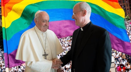 Franics and LGBT-activist Fr. James Martin