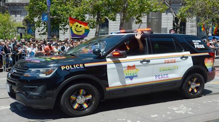 LGBT SFPD on parade