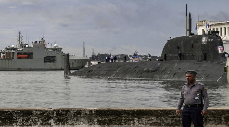 Russian ships in Cuba