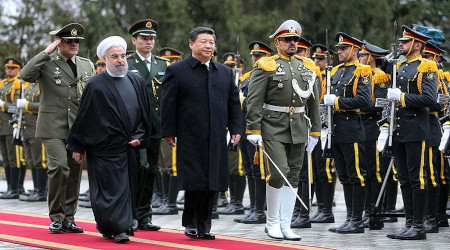 leaders of China and Iran