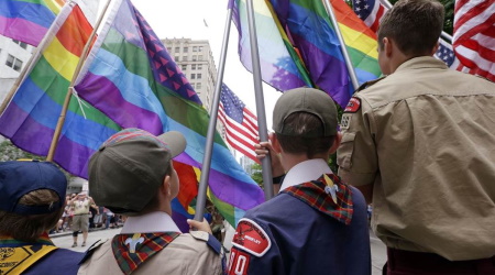 Social Media Erupts Over Naked Marchers Prancing Through Pride Parade in Front of Children