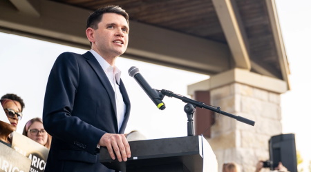 Texas Dems Chant 'We're All Going to Hell' In Support of James Talarico
