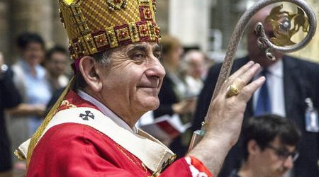 The Archbishop Of Milan Celebrates A Mass For An LGBT Group During The 'Pride'