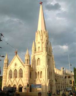 St. Thomas Cathedral in Santhome, India